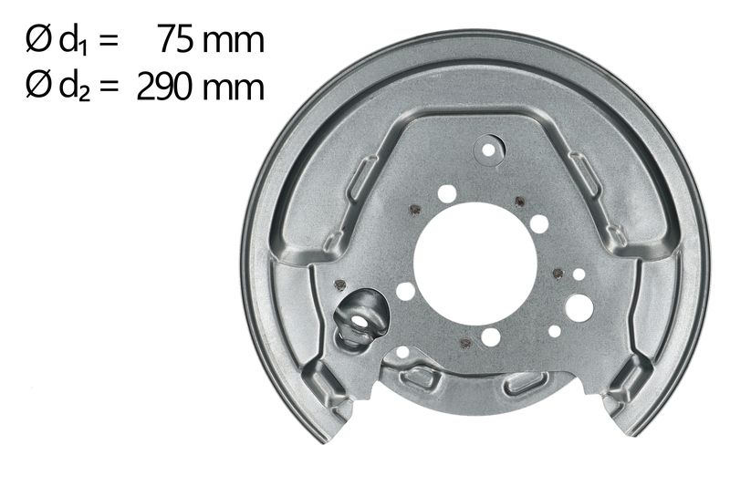 Splash Panel, brake disc