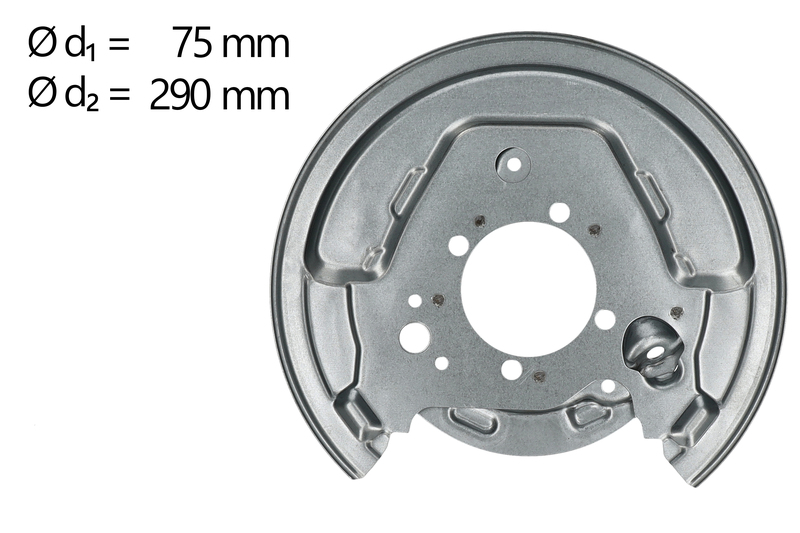 Splash Panel, brake disc