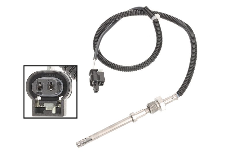 Sensor, exhaust gas temperature