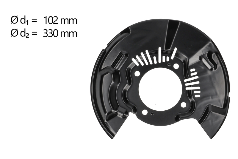 Splash Panel, brake disc