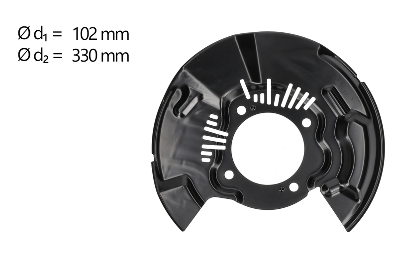 Splash Panel, brake disc