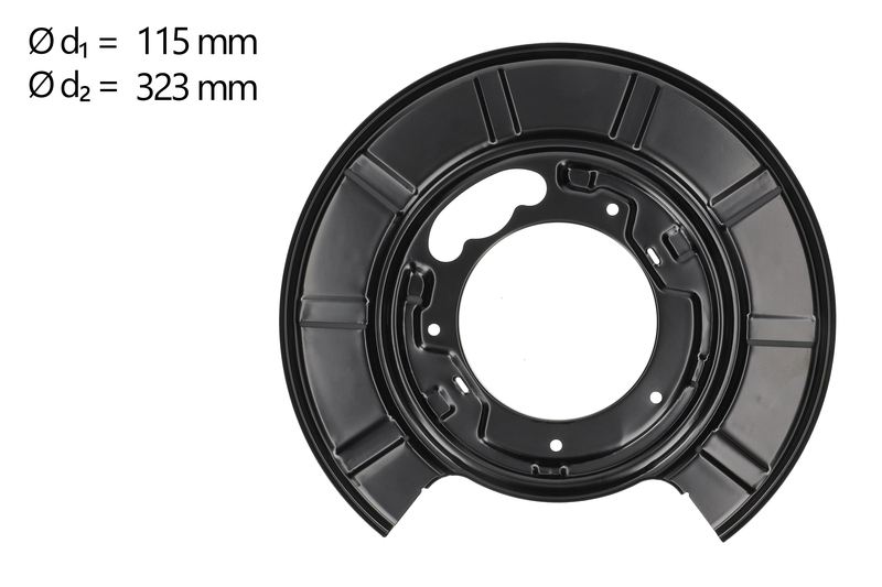 Splash Panel, brake disc