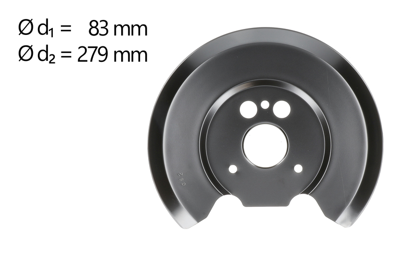 Splash Panel, brake disc
