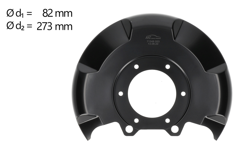 Splash Panel, brake disc