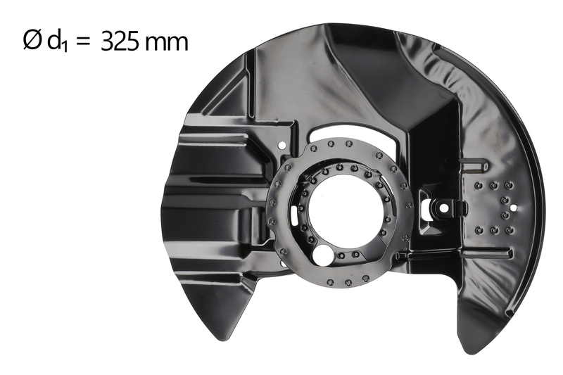 Splash Panel, brake disc