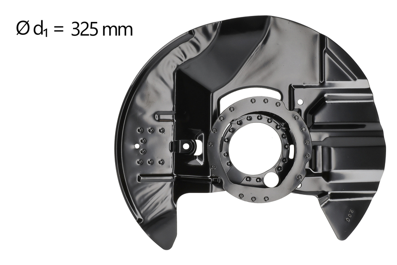 Splash Panel, brake disc
