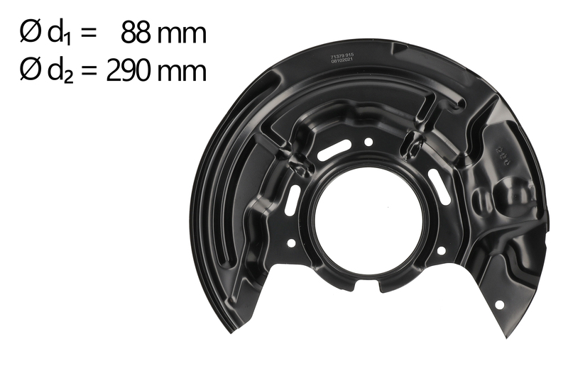 Splash Panel, brake disc