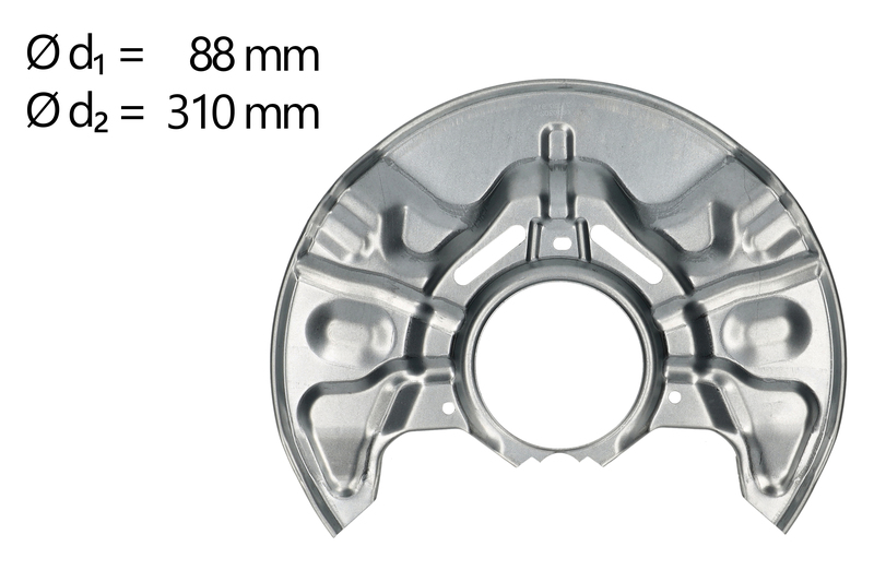 Splash Panel, brake disc