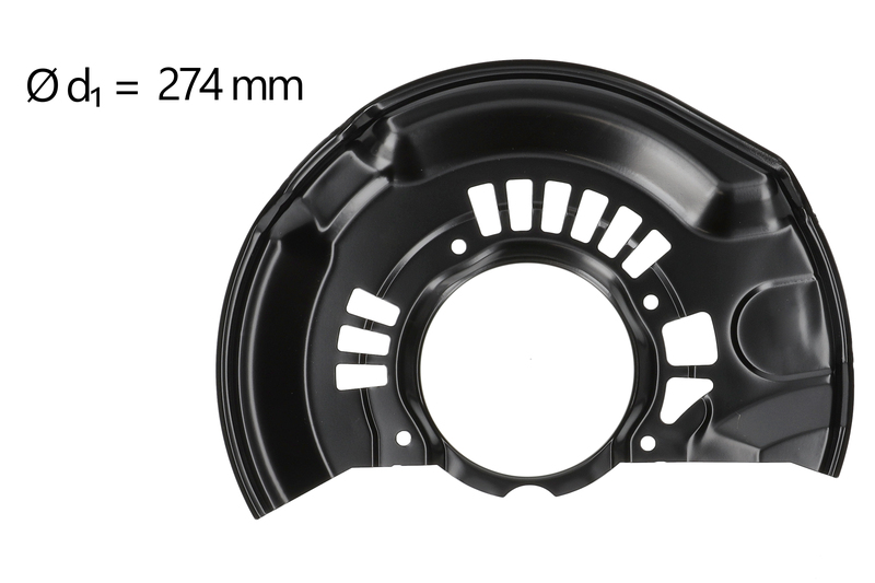 Splash Panel, brake disc