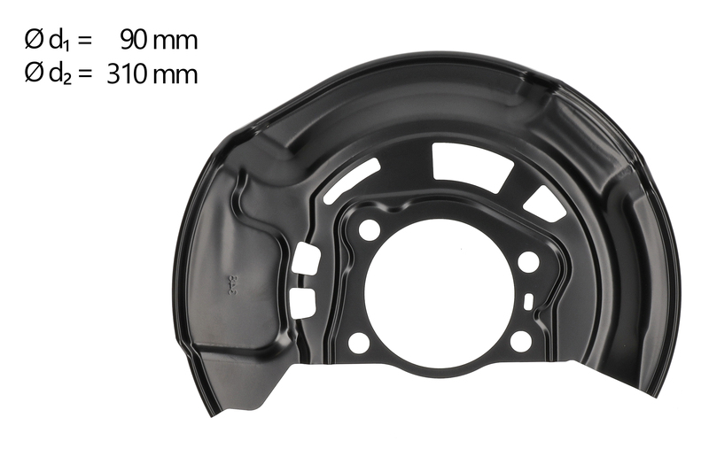 Splash Panel, brake disc
