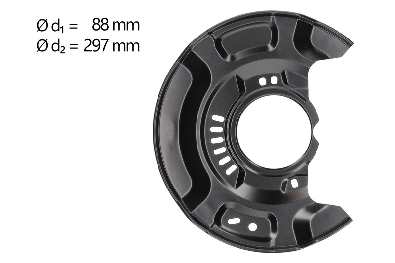 Splash Panel, brake disc