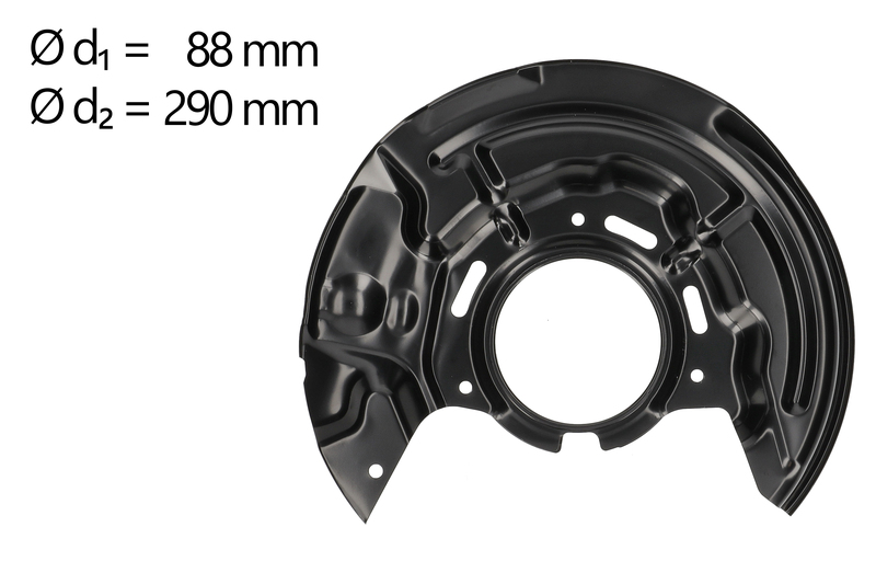 Splash Panel, brake disc