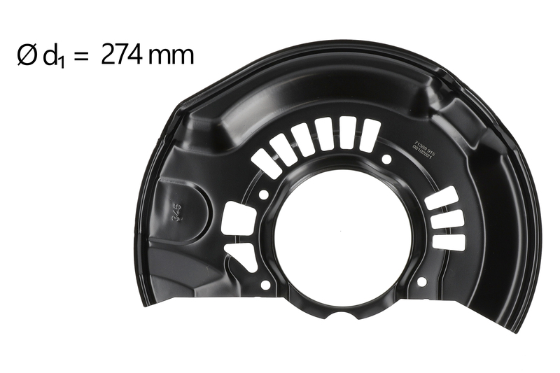 Splash Panel, brake disc