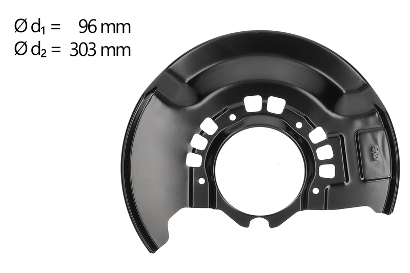 Splash Panel, brake disc