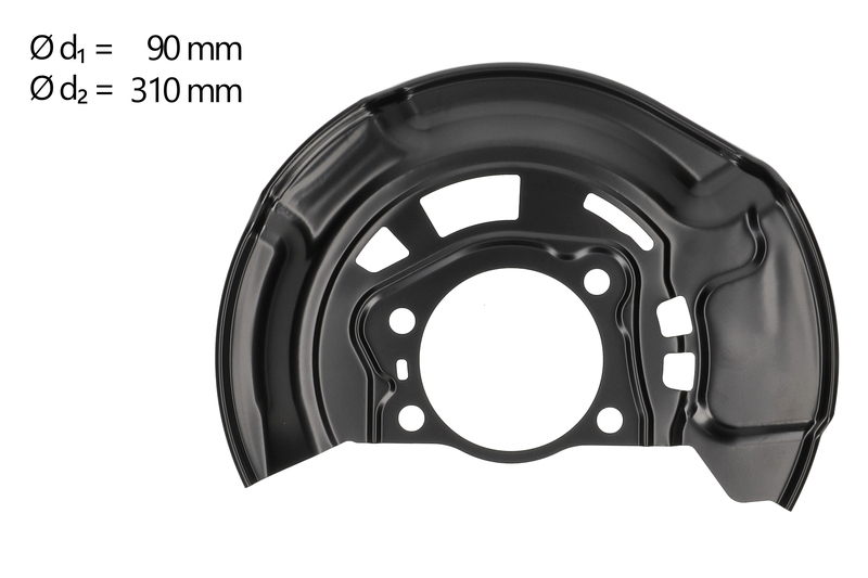 Splash Panel, brake disc