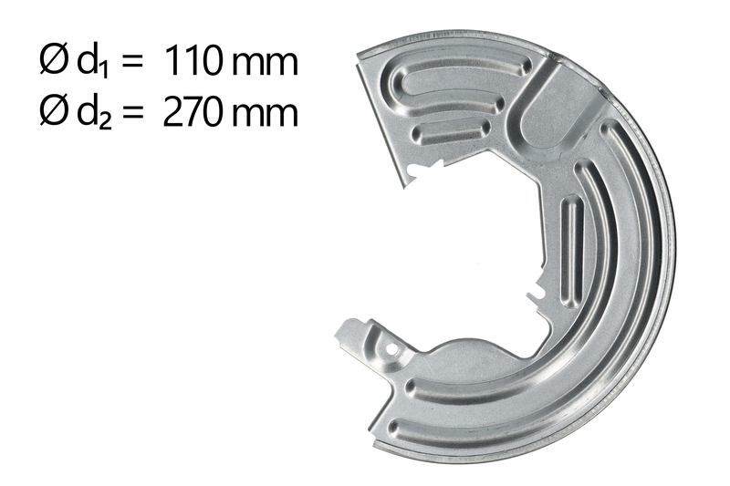 Splash Panel, brake disc