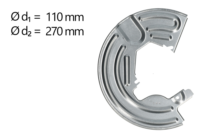 Splash Panel, brake disc