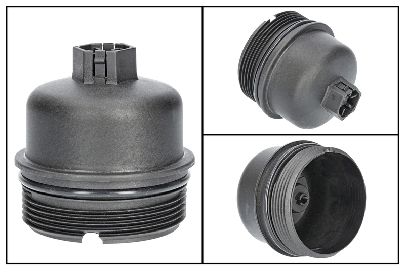 Cap, oil filter housing