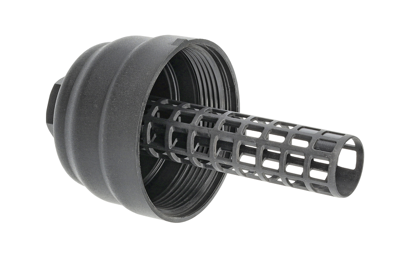 Cap, oil filter housing