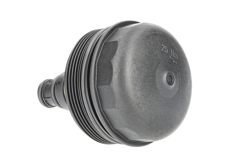 Cap, oil filter housing