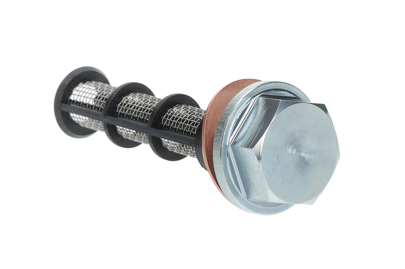 Closing screw, oil pan